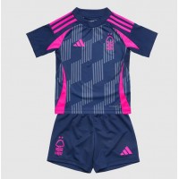 Echipament fotbal Nottingham Forest Chris Wood #11 Tricou Deplasare 2024-25 pentru copii maneca scurta (+ Pantaloni scurti)